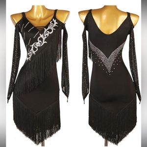 Professional Latin ballroom gown